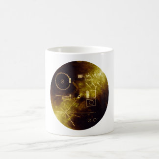 Voyager 1 + 2 Ljud Guld-täcket för jordpost Kaffemugg