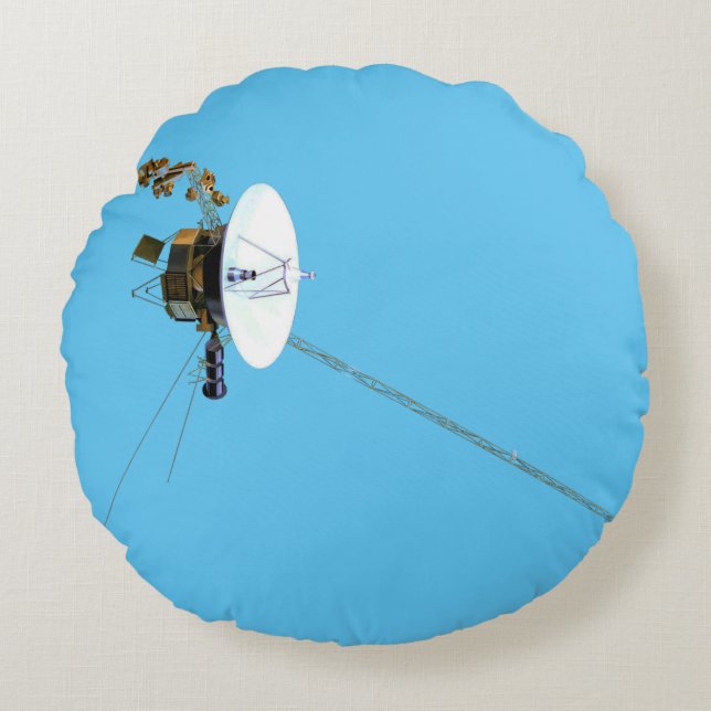 Voyager 1 dekorativ kudde (Framsidan)