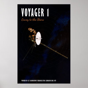 Voyager 1 - Envoy to Stars Poster