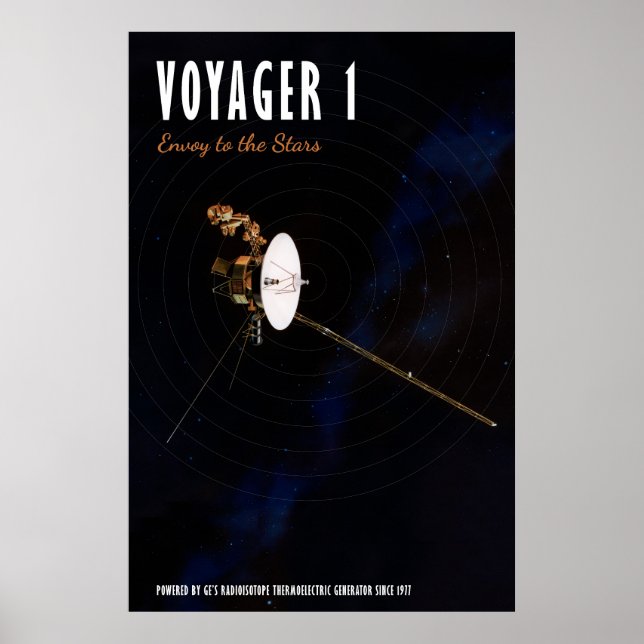 Voyager 1 - Envoy to Stars Poster (Framsidan)