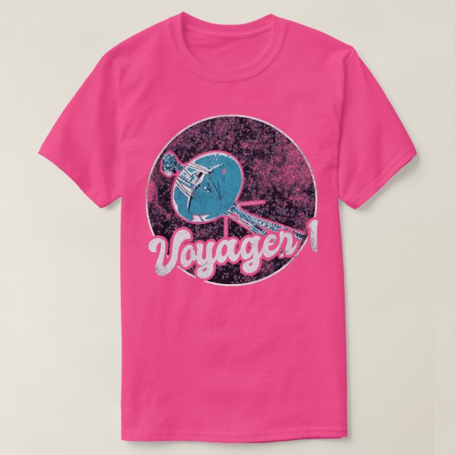 Voyager 1 Interstellär Space-sond11 T Shirt (Design framsida)