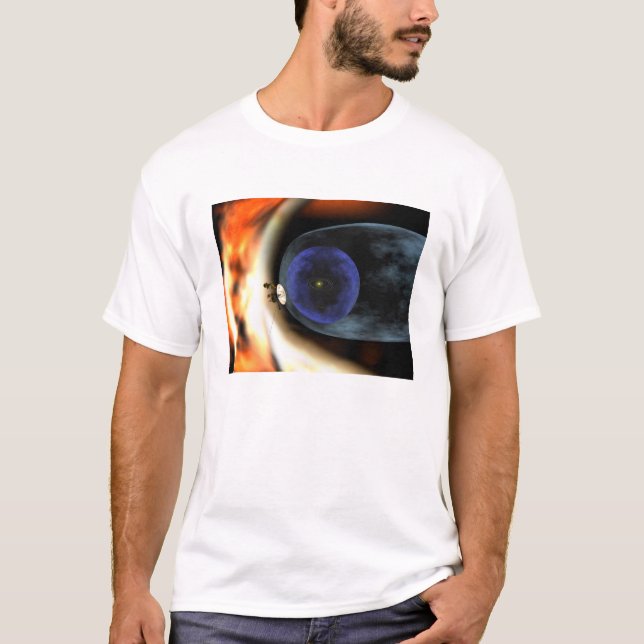 Voyager 2 rymdfarkoster t-shirt (Framsida)