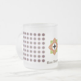 Voyager Frosted Glass Mugg