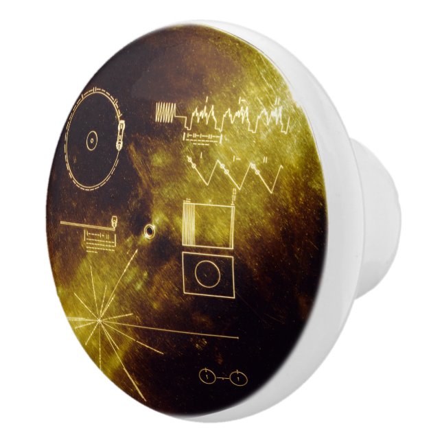 Voyager Golden Record Knopp (Höger)