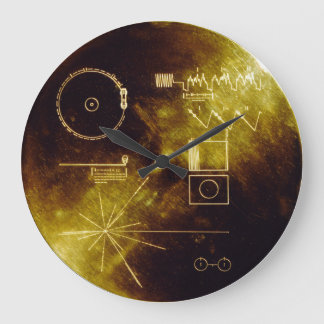 Voyager Golden Record Stor Klocka