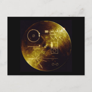 Voyager Golden Record Vykort