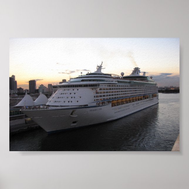 Voyager i havet poster (Framsidan)