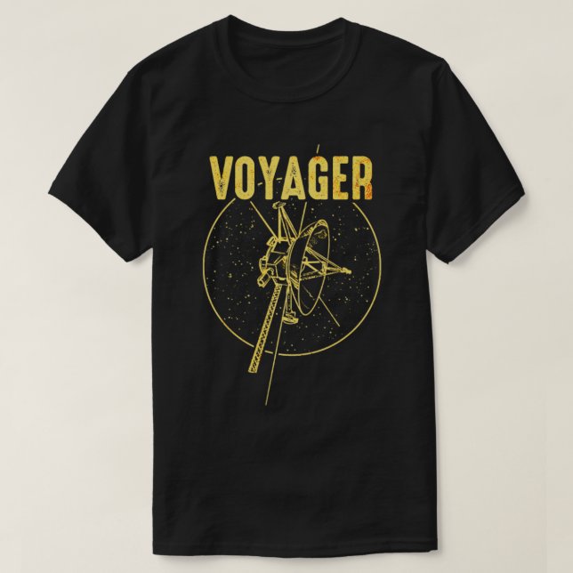 Voyager Interstellar Space Probe8 T Shirt (Design framsida)