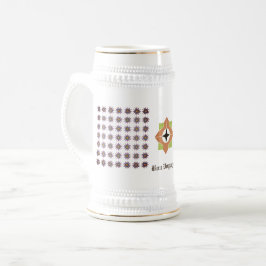 Voyager Mugg (Vita/Guld)