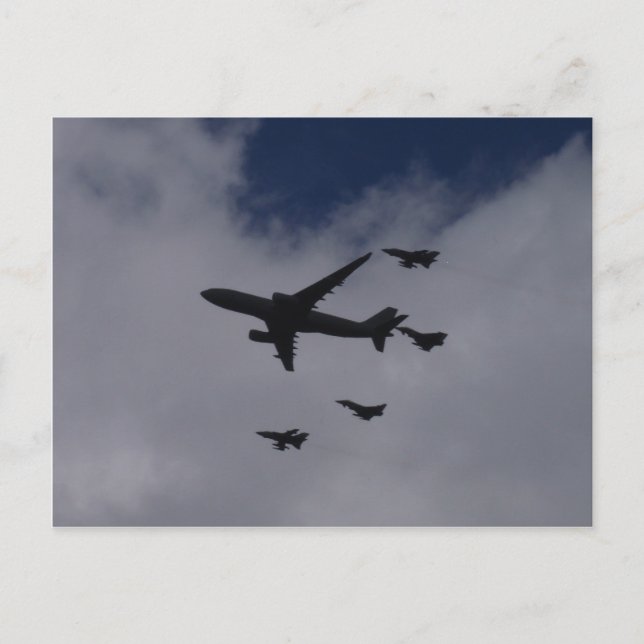 Voyager och tyfoner vykort (Framsida)