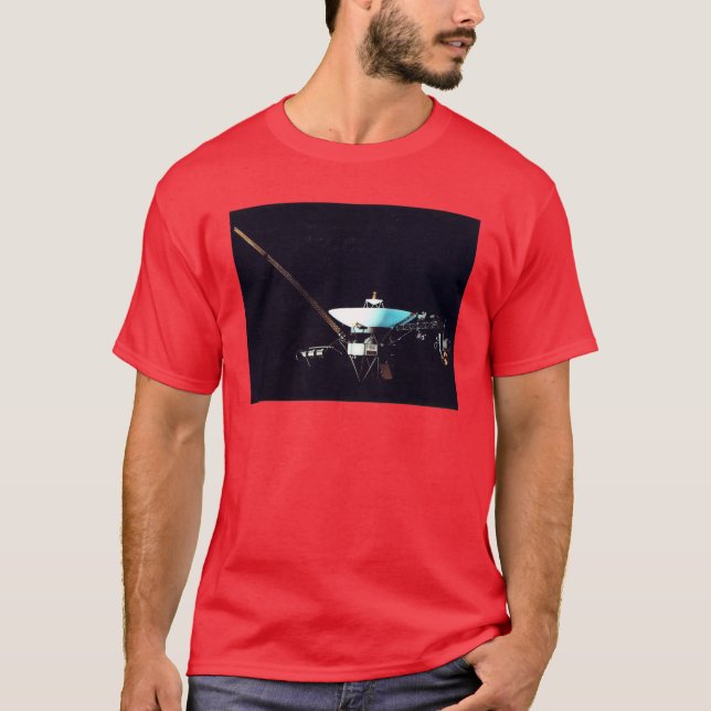 VOYAGER RYMDFAKTYG T-SHIRT (Framsida)