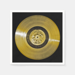 Voyager Spacecraft Golden Record Pappersservett