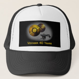 Voyager Spacecraft och Golden Record vid 40 Truckerkeps