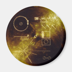 Voyagermeddelande Magnet