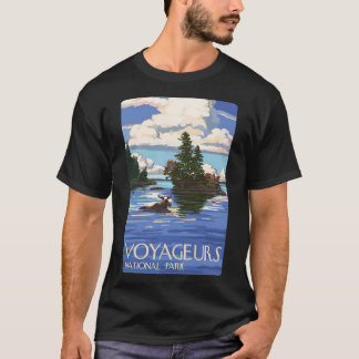Voyageurs National Park Minnesota, Förenta statern T Shirt