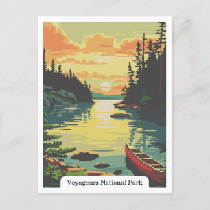 Voyageurs National Park, Minnesota USA Vykort