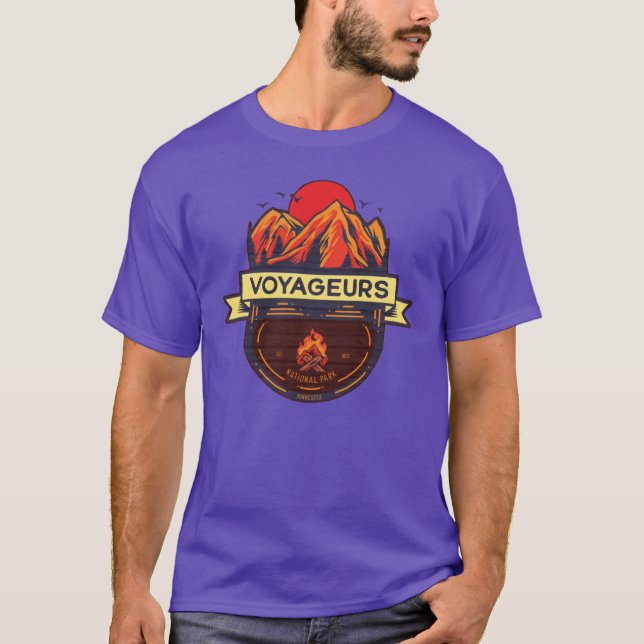 Voyageurs National Park Solberg T Shirt (Framsida)