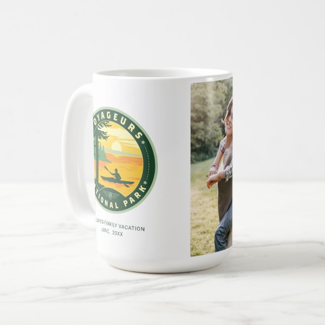 Voyageurs nationalpark kaffemugg (Framsida vänster)