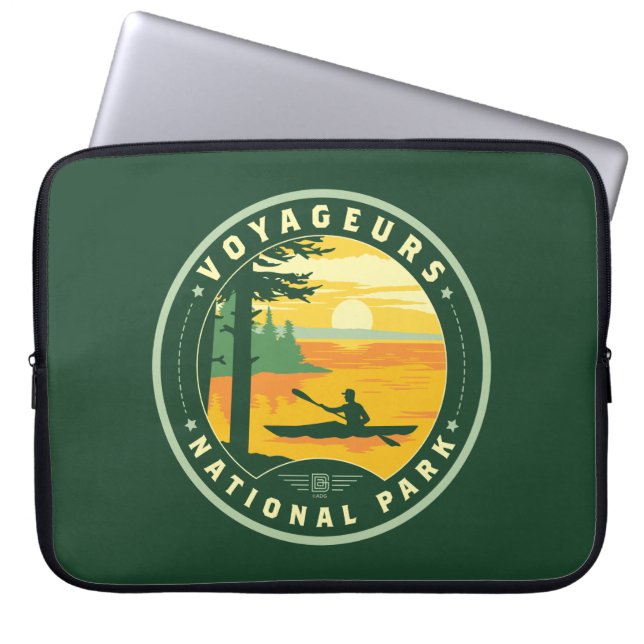 Voyageurs nationalpark laptop fodral (Framsidan)
