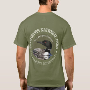 Voyageurs nationalpark (loonen) tee shirt