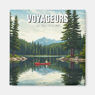 Voyageurs nationalpark Minnesota Travel Magnet