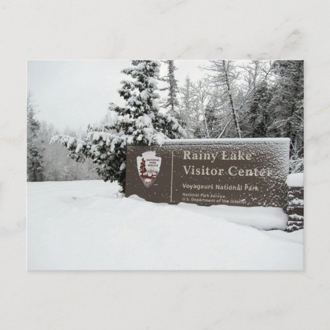 Voyageurs nationalpark, Minnesota Vykort (Framsida)