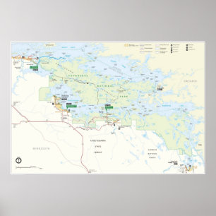 Voyageurs nationalpark poster