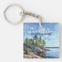 Voyageurs nationalpark Rainy Sjö Minnesota