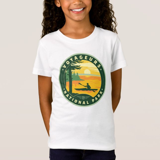 Voyageurs nationalpark t shirt (Framsida)