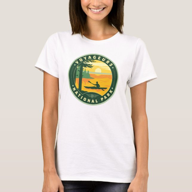 Voyageurs nationalpark t shirt (Framsida)