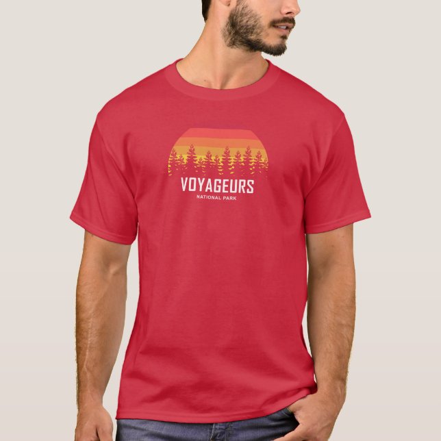 Voyageurs nationalpark t shirt (Framsida)