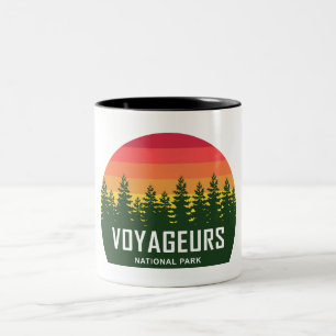 Voyageurs nationalpark Två-Tonad mugg