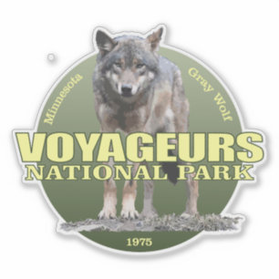 Voyaguers NP (varg) VIKT Klistermärken