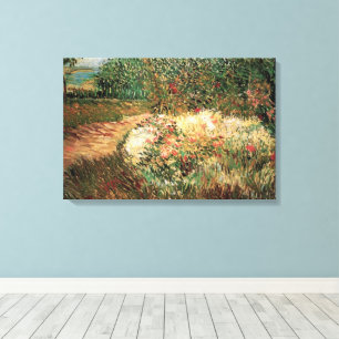 Voyer d'Argenson Park Asnieres av Vincent van Gogh Canvastryck