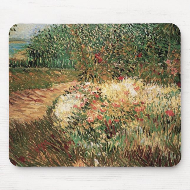 Voyer d'Argenson Park Asnieres av Vincent van Gogh Musmatta (Framsidan)