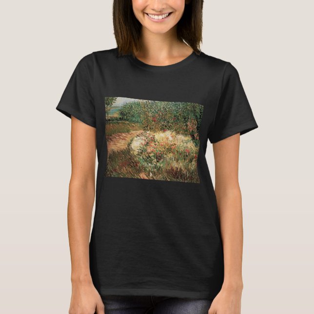 Voyer d'Argenson Park Asnieres av Vincent van Gogh T Shirt (Framsida)
