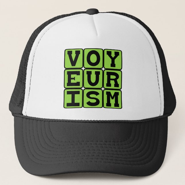 Voyeurism, kikkeri keps (Framsida)