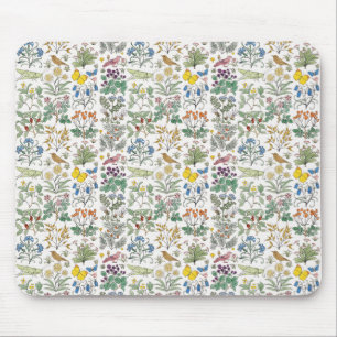 Voysey apothecarys trädgårds- mönster Mousepad Musmatta