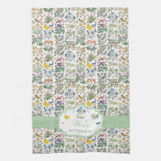 Voysey Kitchen Tea Towel-Anpassningsbar för MR. Kökshandduk