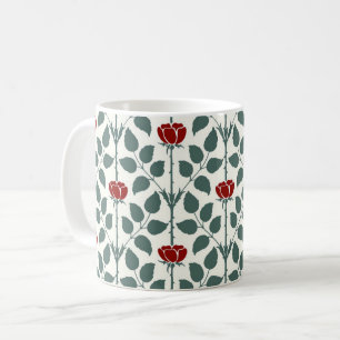 Voyseys Briar Ro, Mörk Red Coffee Mugg