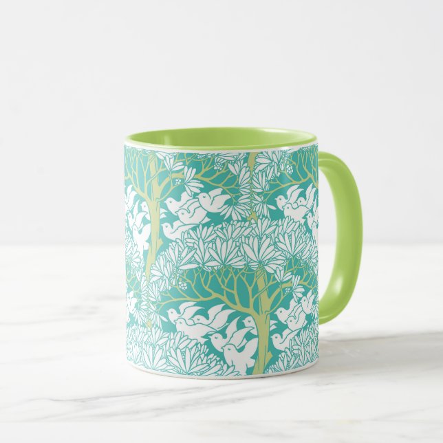 Voyseys "Savaric" kaffemugg (Framsida höger)