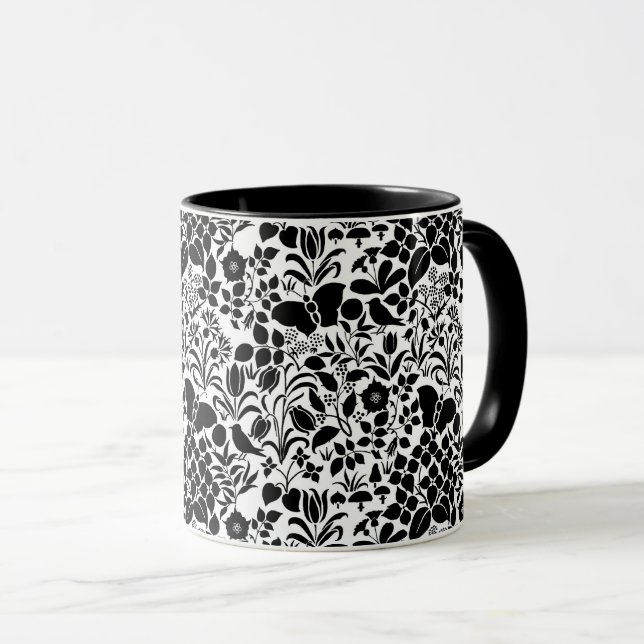 Voysey's Wildflowers Kaffe Mugg (Framsida höger)