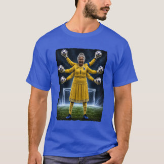 Vozinha Kap Verde Målvakt Fotboll T Shirt