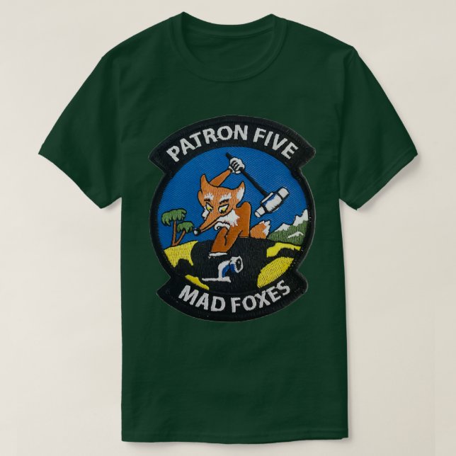 VP5 PATROL SQUADRON-FÖRVARING T SHIRT (Design framsida)