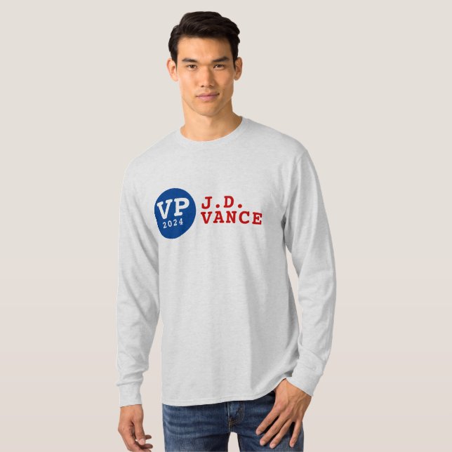 VP J. D. VANCE 2024 T SHIRT (Hel framsida)