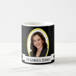 VP Kamala Harris Portait Kaffemugg