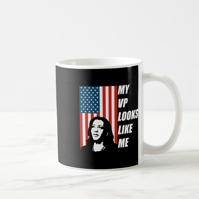 Vp ser ut som jag Kamala Harris Kaffemugg (Höger)