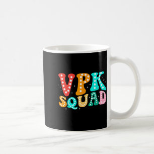 VPK Squad Rolig Tillbaka Till Skolan Lärare Elever Kaffemugg