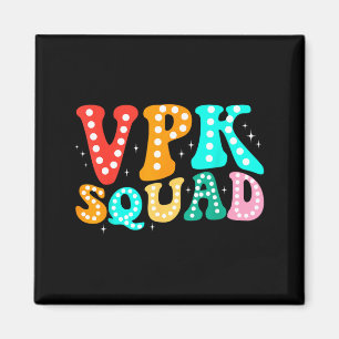 VPK-squad rolig tillbaka till skolan lärare elever Magnet