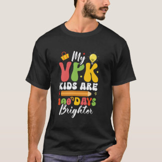 VPK Student Förskola 100 dagar ljusare VPK T Shirt